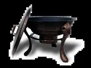 Vesuvius Firepit BBQ with Lid