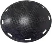BBQ Grill Pan Barbecue Portable Hot Plate Barbecue Plate Griddle Pan for Outdoor, 29.5cm