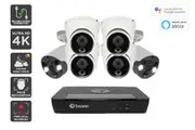 Swann 8 Channel NVR with 6 x 4K Ultra HD Heat & Motion Detection Security Cameras System (SONVK-886804D2FB)