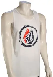Volcom Fourther Tank - White - New