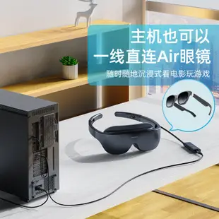 現貨皮樂仕 HDMI轉type-c線一線通VR線ar眼鏡投屏線筆記本電腦顯卡ps5接數位便攜屏觸摸顯示器適用xreal雷