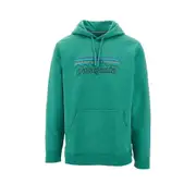 [PATAGONIA] PATAGONIA P-6 Logo hoodie Man S S Green