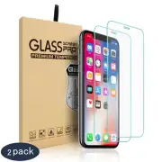iPhone Screen Protector Glass 12 to 15 Pro Max 2 Pack