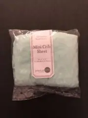 American Baby Company 100% Cotton Jersey Knit Fitted Sheet Portable Mini Crib