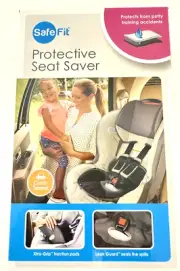 SafeFit Protective Child Seat Saver Leak Guard Xtra Grip Stroller Brand New