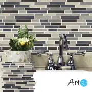 Art3d 10X Self Adhesive Masaic Sticker Tiles Waterproof Tile Kitchen Backsplash