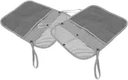 SUPVOX Stroller Hanging Bag Set Baby Stroller Accessories Organizer Diaper Bag for Baby