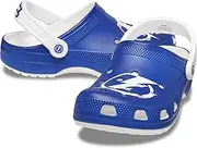 [Crocs] Unisex-Adult NHL Classic Clogs, Tampa Bay Lightning, 11 Men/13 Women