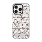 iPhone 16 Pro Clear Case MagSafe Compatible Siamese Cat