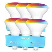 BR30 Alexa Smart Flood Light Bulbs Color Changing LED Recessed WiFi Bulb 8W,