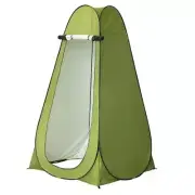 Camping Shower Tent, Outdoor Pop Up Changing Tent, Portable Bathroom Green