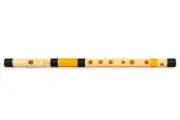 Natural Bansuri PVC Fiber E Middle Octave Right Handed Instrument