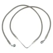 Front Stainless Braided Brake Line 2007 Harley-Davidson Dyna Super Glide Custom