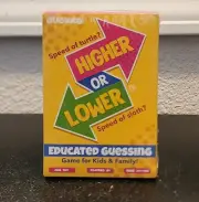 QUOKKA HIGHER or LOWER Card Family Quiz & Trivia Game Educated Guessing Fun