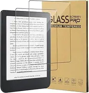 CONAPIKA Screen Protector for Kobo Clara 2E 6 Inch, 2 Pack HD Clear [Anti-Fingerprint] Screen Film 9H Hardness Anti-Scratch [High Sensitive Touch][Bubble Free] Tempered Glass Film Guard
