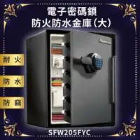 在飛比找樂天市場購物網優惠-安全保障！台灣金庫王 SFW205FYC 電子密碼鎖防火防水