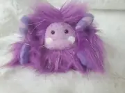 Handmade Purple Sparkle Yeti Sprite Stuffed Animal by Wishsong Design