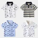 SOFFNY KIDS POLO 衫男童棉 T 恤兒童服裝夏季休閒短袖嬰兒襯衫 POLO KEMEJA BUDAK LE