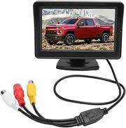 4.3 Color TFT LCD Display Backup Camera Monitor Only, Rear View Reverse Camera Display for Car SUV Van Truck Rear View Monitor Screen for Parking Rear View Backup