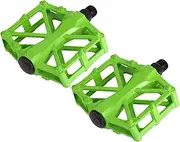 Anti-Slip Bike Pedal, 3 Bright Colors 1 Pair Durable Aluminium Pedals Anti-Skid Flat Platform MTB Bicycle Pedal