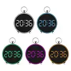 Digital Alarm Clock Date Temperature Display for Living Room