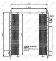 RTG Air Conditioning Condenser Fits Honda Jazz 2002-2008 1.2 1.3 + Other Models