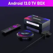 Smart 8K Android TV Box Android 13 & Quad-Core Processor - 4GB RAM, 64GB Storage