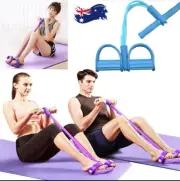Foot Pedal Resistance Band Elastic Sit-Up Pull Rope Yoga Fitness Equipment