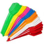 50 x Labeling Kevron Tags Econo Tags Business Home School Coloured Pack Bulk Lot