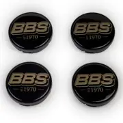 ✅ BBS 50 Year Anniversary Wheel Cap Set 56mm FREE SHIPPING ✅