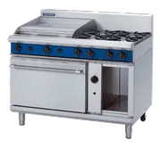 Blue Seal Evolution Series G508B - 1200mm Gas Range Static Oven