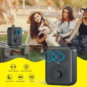 Ultrasonic Anti Dog Stop Barking Pet Trainer LED Light Gentle Device Chaser Y8K2