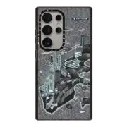 Galaxy S24 Ultra Impact Magnetic Case Map of Hong Kong, Goodnight Version