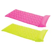 2x Intex Tote N Floating 229cm Inflatable Pool/Swimming Mat w/ Pillow Assort 14+