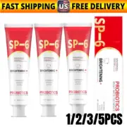 1-5x SP-6 Probiotic Whitening Removes Bad Breath Dental Plate Stain Toothpaste