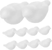ERINGOGO Versatile DIY Craft Tools Unfinished Birds Model Foams Easter Decor Birds for Boys and Girls Adults
