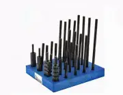 New GIBRALTAR 20602G 38 Piece, 3/8-16 Stud, 7/16" T Slot, T Nut & Stud Kit