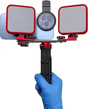 MK 16 v2 - Intraoral Dental Photography LED Light for Smartphones. MK016 v2 Cross Polarization Set for Oral Photos