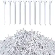 100x White Wood Wooden Golf Tees 54mm Golf Ball Tees Supplies -Accessories