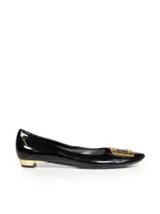 Black Patent Leather Flats