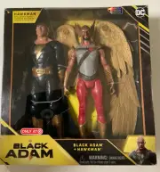 DC Black Adam & Hawkman 12" 1st Edition Action Figure Distressed Box