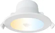 LED Motion Sensor Ceiling Light, 9W IP44 Waterproof Downlight with Tri-Color Switch (3000K/4000K/5700K), Auto Motion Activation Day & Night for Storage Room, Basement, Garage, Hallway，etc (1)