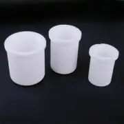 Quartz Crucible 1 2 3KG Melting Metal Gold Silver Scrap Cup Casting Mold Melt