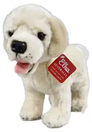 Dudley Labrador Cream Dog Standing Plush Soft Toy Elka Australia