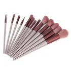 13pcs Complete Makeup Brush Set Eye Shadow Powder Blusher Brush Cosmetic Bru TTU