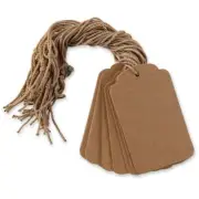 Recollections 1.6" x 2.75" KRAFT GIFT TAGS with String - 20 pcs