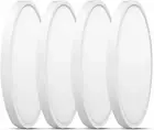 4 Pack Led Flush Mount Ceiling Light, 5000K 12 Inch Daylight White Surface Mount