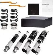 24-Way Damper Adjustable Coilovers Lowering Kit,Compatible With Ford Mustang 1994-2004 Absorber Struts Coilover Suspension Kit