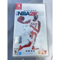 在飛比找蝦皮購物優惠-二手 switch 遊戲片 實體遊戲片 NBA 2K21 收