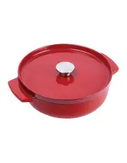 [KitchenAid] Covered Shallow Casserole 26cm 2,2L in Empire Red